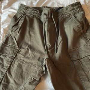 H&M Men's Khaki Cargo Pants